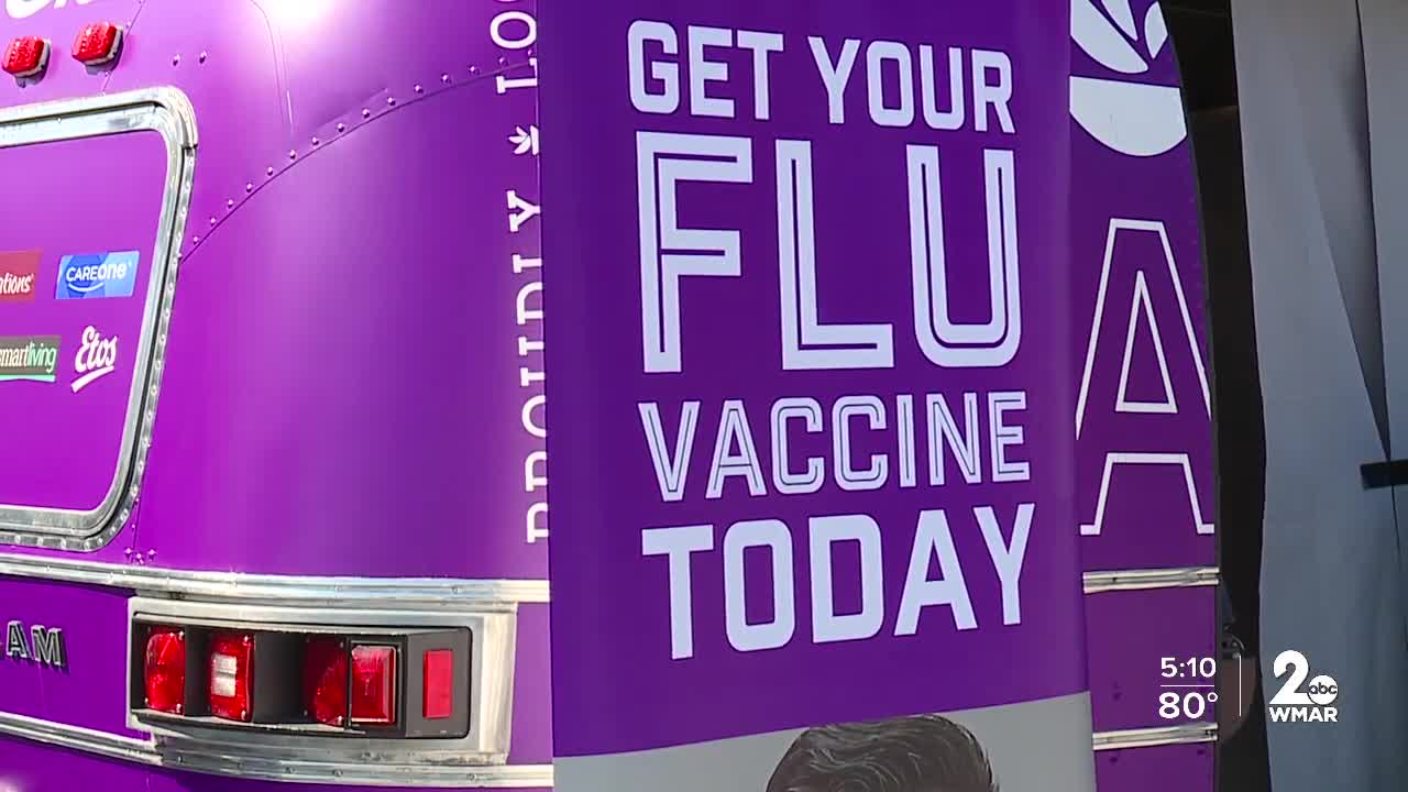 Flu Mobile Giant Food holds mobile flu clinic