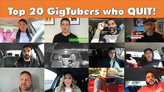 Top 20 GigTubers who QUIT!
