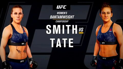 EA Sports UFC 3 Gameplay Miesha Tate vs Leslie Smith