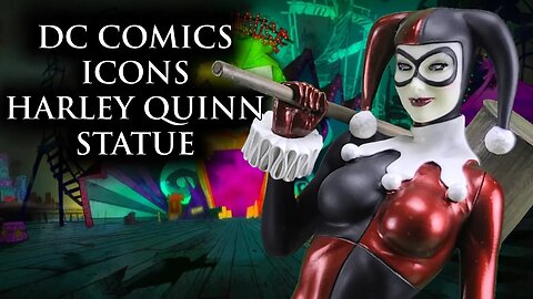 DC Comics Icons Harley Quinn Statue