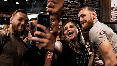 Conor McGregor Proves He’s a ‘Proper’ Lad by Taking Photos with Fans