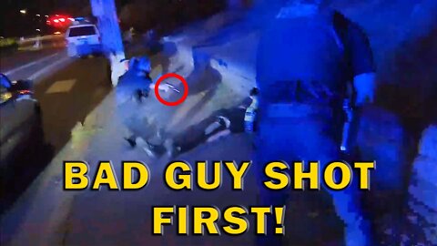 Domestic Violence Suspect First To Fire In Fight With Cops - LEO Round Table S07E31a