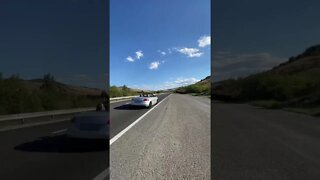 Speeding my Audi TT in the tuscany valley