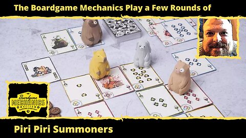 The Boardgame Mechanics Play a Few Rounds of Piri Piri Summoners