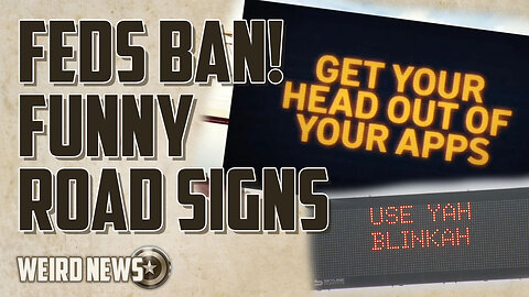 Feds are banning humorous electronic messages | Weird News With Cap