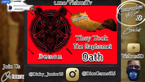 They Took The Baphomet Oath. #VishusTv 📺