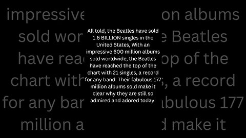 The Beatles: How did they do ? #shorts