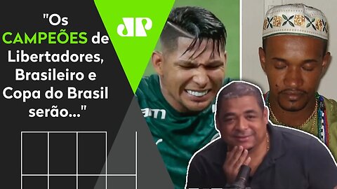 OI? OLHA as PREVISÕES que PAI DE SANTO amigo de Vampeta fez para Libertadores, Brasileiro e Copa-BR!