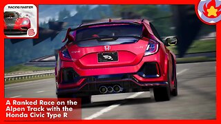 A Ranked Race on the Alpen Track with the Honda Civic Type R | Racing Master