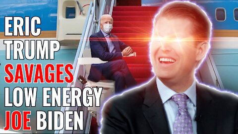 ERIC TRUMP SAVAGES LOW ENERGY JOE BIDEN ON NEWSMAX