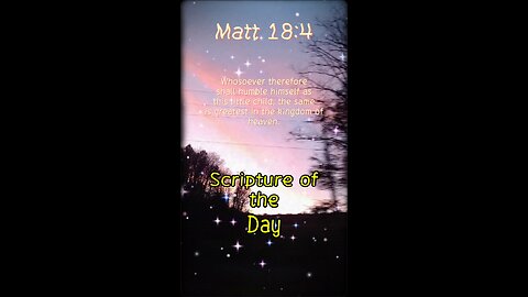 03/18/24 Scripture of the day