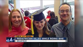 Beloved pediatrician killed while riding bike in Delafield