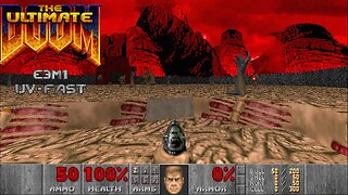 Doom: E3M1: Hell Keep (UV-Fast ,100%) (Crispy Doom)