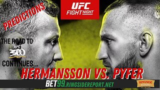 Looking ahead to UFC 298 and Hermansson v. Pyfer Betting Predictions | 🟥