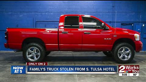 Pickup stolen from cancer patient in Tulsa, found hours later in Muskogee