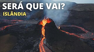 Perdi o Drone | Esperando Terremoto ou Vulcão ficar ativo na Islândia