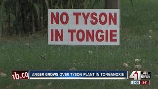 Anger grows over Tyson Plant in Tonganoxie