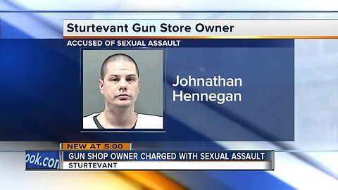 Local gun store owner charged with sexual assault and other criminal charges