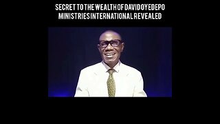 Real Secret to The Wealth of David Oyedepo Ministries International Revealed || Amb Promise Ogbonna