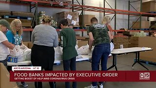 Food banks impacted by executive order