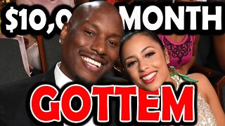 Tyrese Ordered to Pay $10,000 A Month In Child Support | Divorce Final