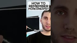 The BEST Way To Remember Your Dreams