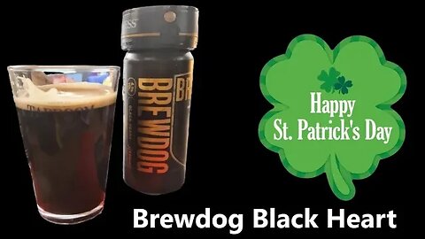Brewdog Black heart Draught Stout 4.1% ABV with Guinness Nitro surge £1 can Tescos