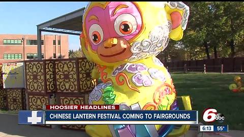 Chinese Lantern Festival coming to Indiana State Fairgrounds
