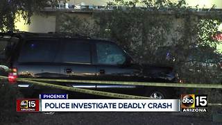 Police investigating deadly Phoenix accident