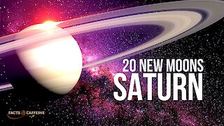 20 new moons around Saturn discovered by astronomers