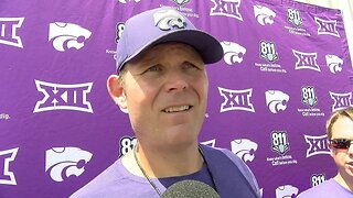 Kansas State Football | Conor Riley Post-Practice Interview | August 13, 2019