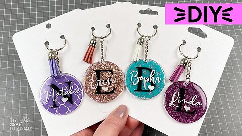 DIY KEYCHAIN DISPLAY CARD | ACRYLIC KEYCHAINS | PACKAGING YOUR ORDERS