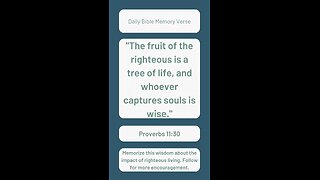 Bible Memory Verse of the Day #christianity #God #Jesus #Bible #Biblestudy #proverbs