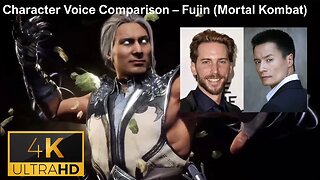 Character Voice Comparison - Fujin (Mortal Kombat)