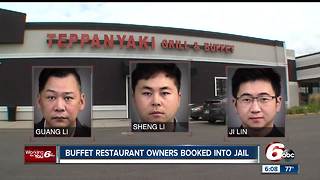 Several buffet restaurant owners booked into Marion County jail amid theft allegations