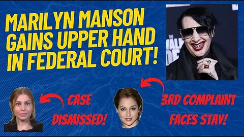 Marilyn Manson Gets Good News in Federal Court!