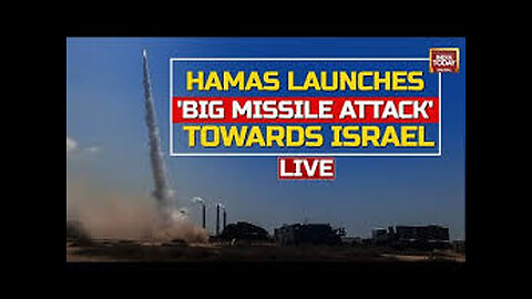 Israel-Hamas War | Hamas Launches 'Big Missile Attack' Towards Tel Aviv For 1st Time In Months