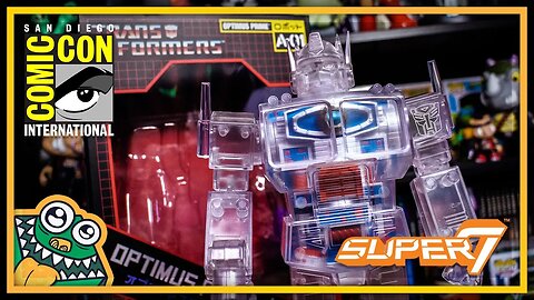 Super7 Transformers - Super Cyborg X-Ray Optimus Prime SDCC 2018 - Unboxing and Overview