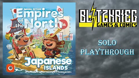Imperial Settlers Empires of the North Umineko Clan Solo Playthrough Japanese Islands