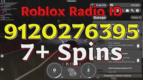 Spins Roblox Radio Codes/IDs