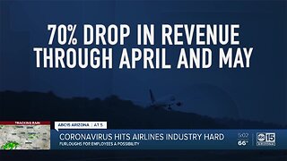 Coronavirus hits airline industry hard