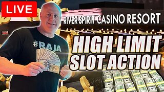 THE LARGEST HIGH LIMIT SLOT PLAY EVER RECORED LIVE AT RIVER SPIRIT CASINO!