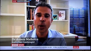 Dr Aseem Malhotra BBC News - covid vaccines are cause of serious heart issues