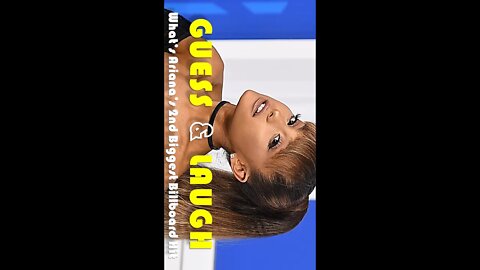 Guess Ariana Grande's 2ND Biggest Billboard Hit In This Funny Song Title Challenge! #shorts