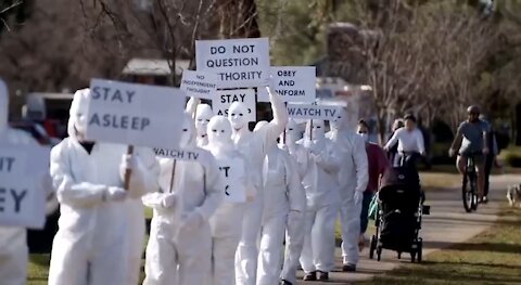 Silent CV Protest in Victoria Australia