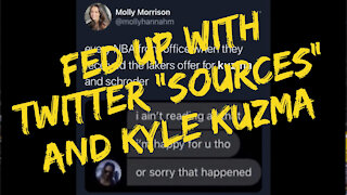 Fed Up with NBA Twitter "Sources" and Kyle Kuzma | Up in the Rafters | July 27, 2021