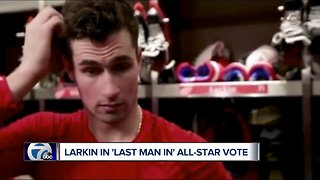 Dylan Larkin in 'Last Man In' All-Star Vote