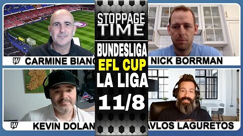 ⚽ European Soccer Picks and Predictions | Bundesliga | EFL Cup | La Liga | Stoppage Time for Nov 8-9
