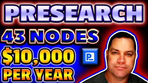 PreSearch Nodes Are Making Me Close to $10,000 Profit Per Year - IS $PRE IS THE NEXT BIG CRYPTO GEM?