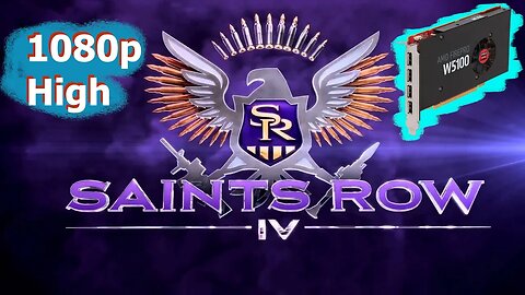 FirePro W5100 - Saints Row IV - 1080p, High